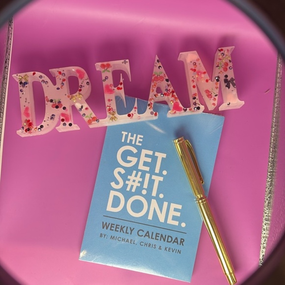 Get S#!t Done Weekly Calendar - Blue